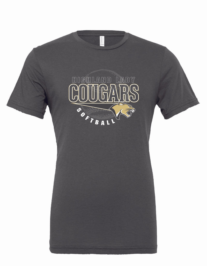 Highland Softball 2025 Softstyle T-Shirt