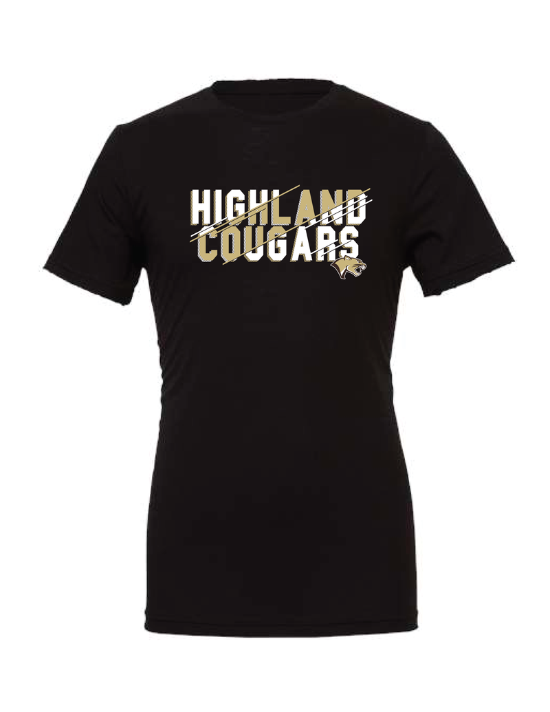 Highland Cougars Softstyle Tee