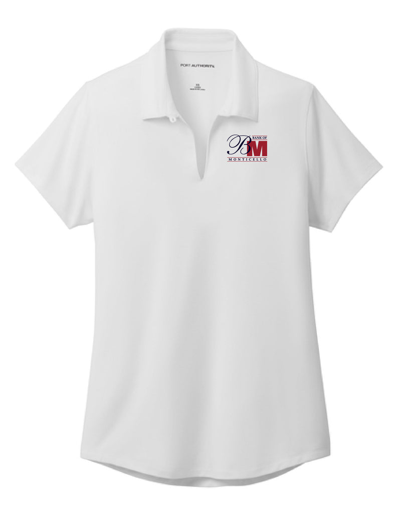 Bank of Monticello Ladies City Stretch Polo