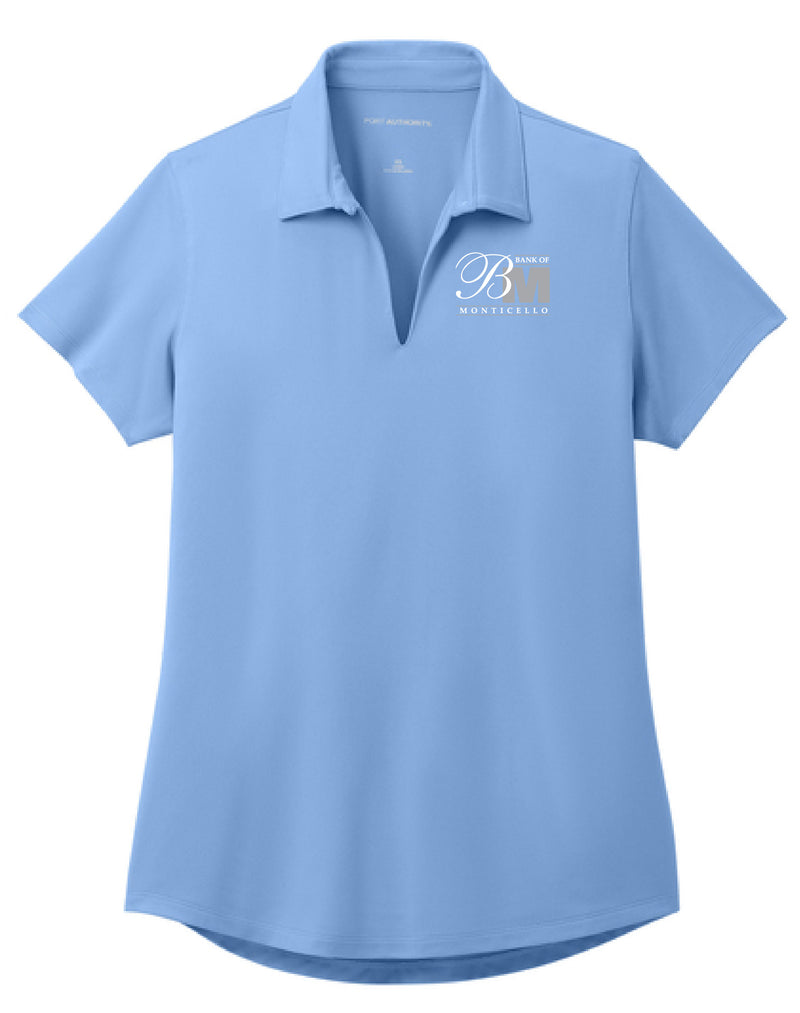 Bank of Monticello Ladies City Stretch Polo