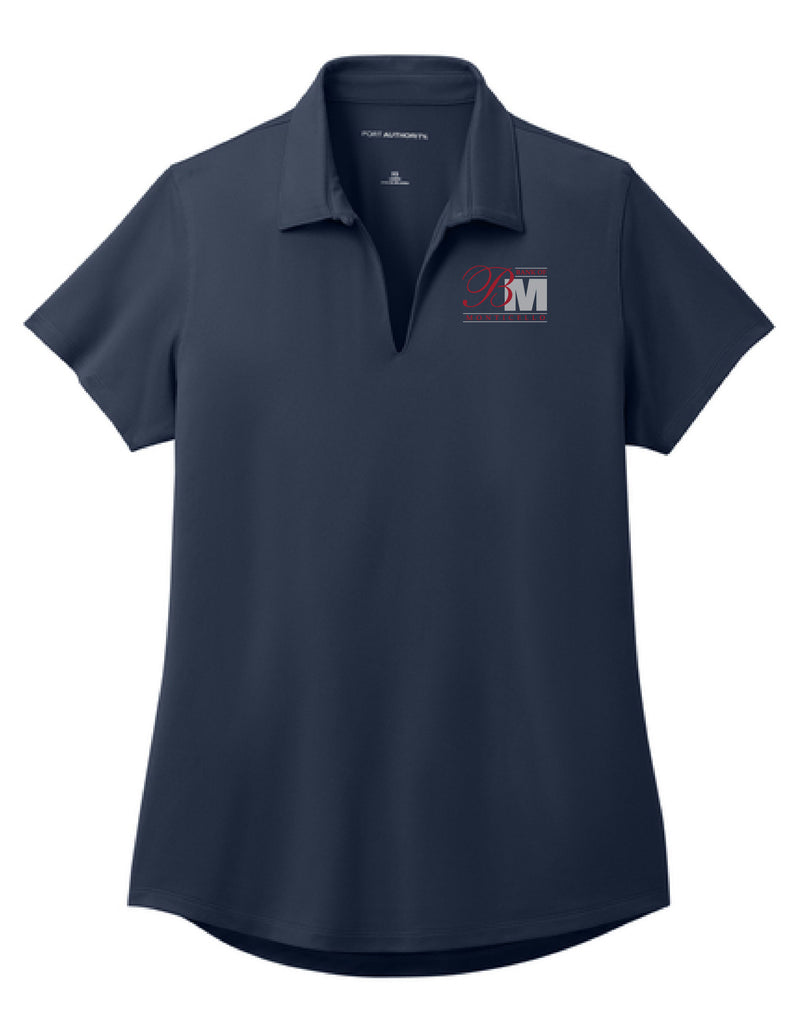 Bank of Monticello Ladies City Stretch Polo