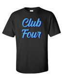 Club Four Volleyball Script T-Shirt