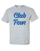 Club Four Volleyball Script T-Shirt