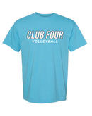 Club Four Volleyball 2026 Comfort Color T-Shirt