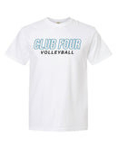 Club Four Volleyball 2026 Comfort Color T-Shirt