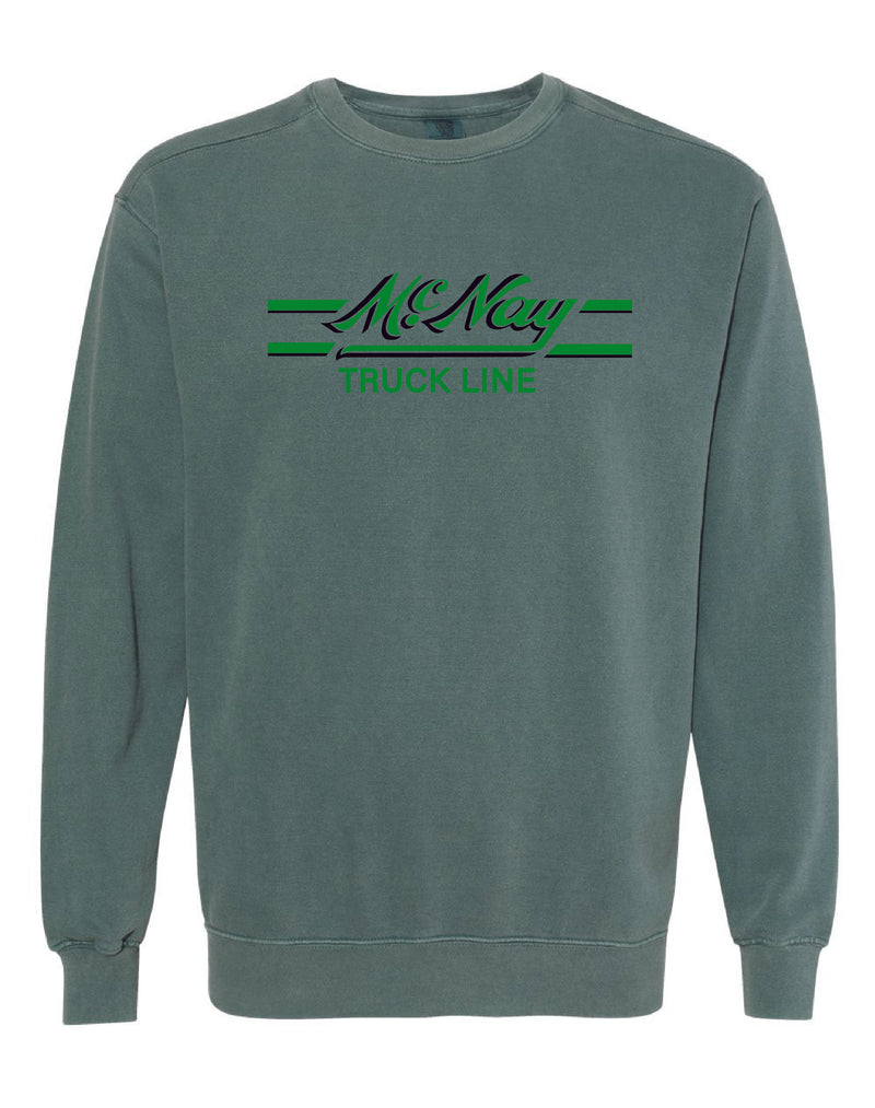 McNay Truck Line Garment Dyed Sweatshirt