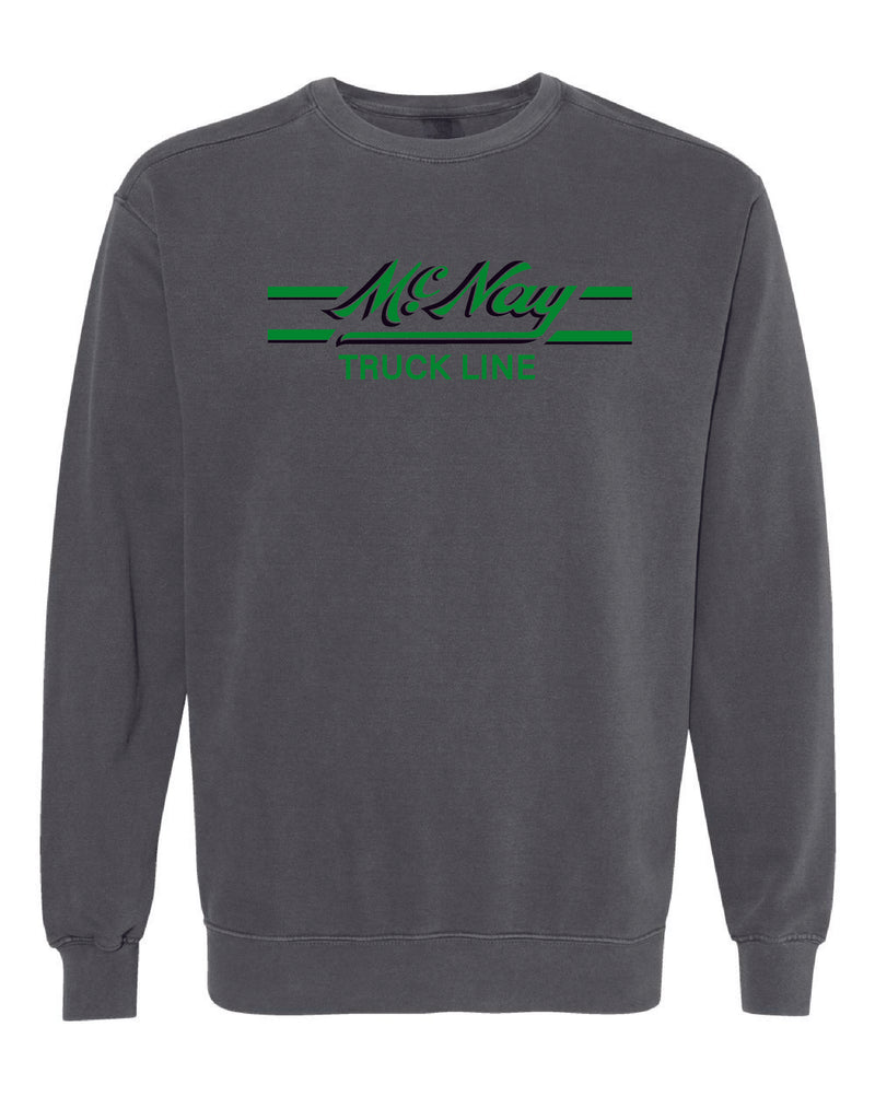 McNay Truck Line Garment Dyed Sweatshirt