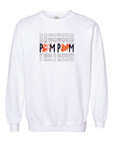 Palmyra Poms Garment-Dyed Crewneck Sweatshirt