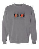 Palmyra Poms Garment-Dyed Crewneck Sweatshirt