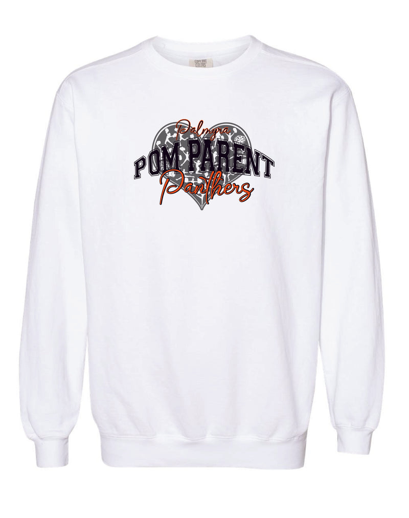 Palmyra Poms Garment-Dyed Crewneck Sweatshirt