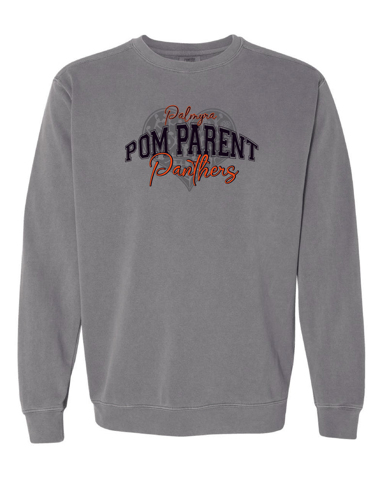 Palmyra Poms Garment-Dyed Crewneck Sweatshirt