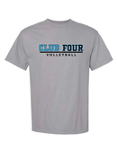Club Four Volleyball Comfort Colors T-Shirt