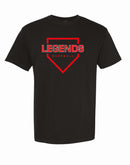 Legends Baseball 10U 2026 Garment Dyed Tee