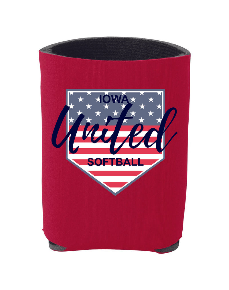 Iowa United Softball Coozie