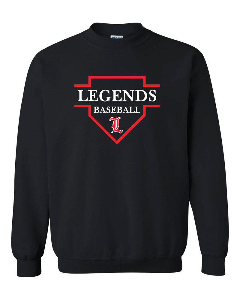 12U  Legends Baseball 2024 Crewneck Sweatshirt