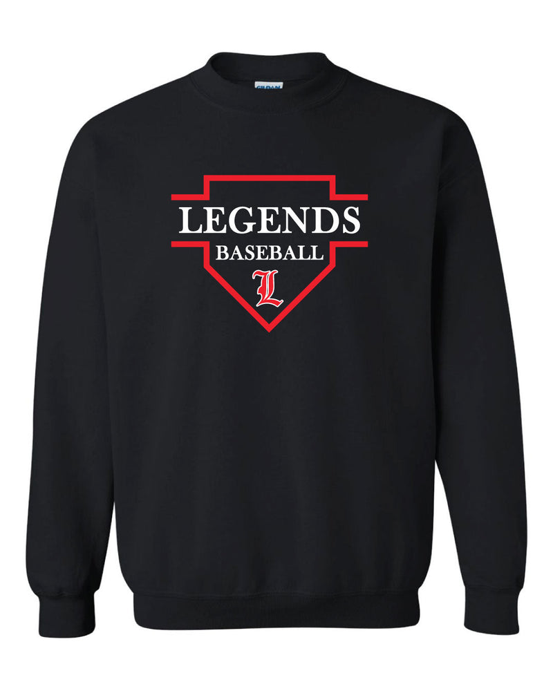 8U Legends Baseball 2024 Crewneck Sweatshirt