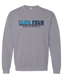 Club Four Volleyball Crewneck Sweatshirt