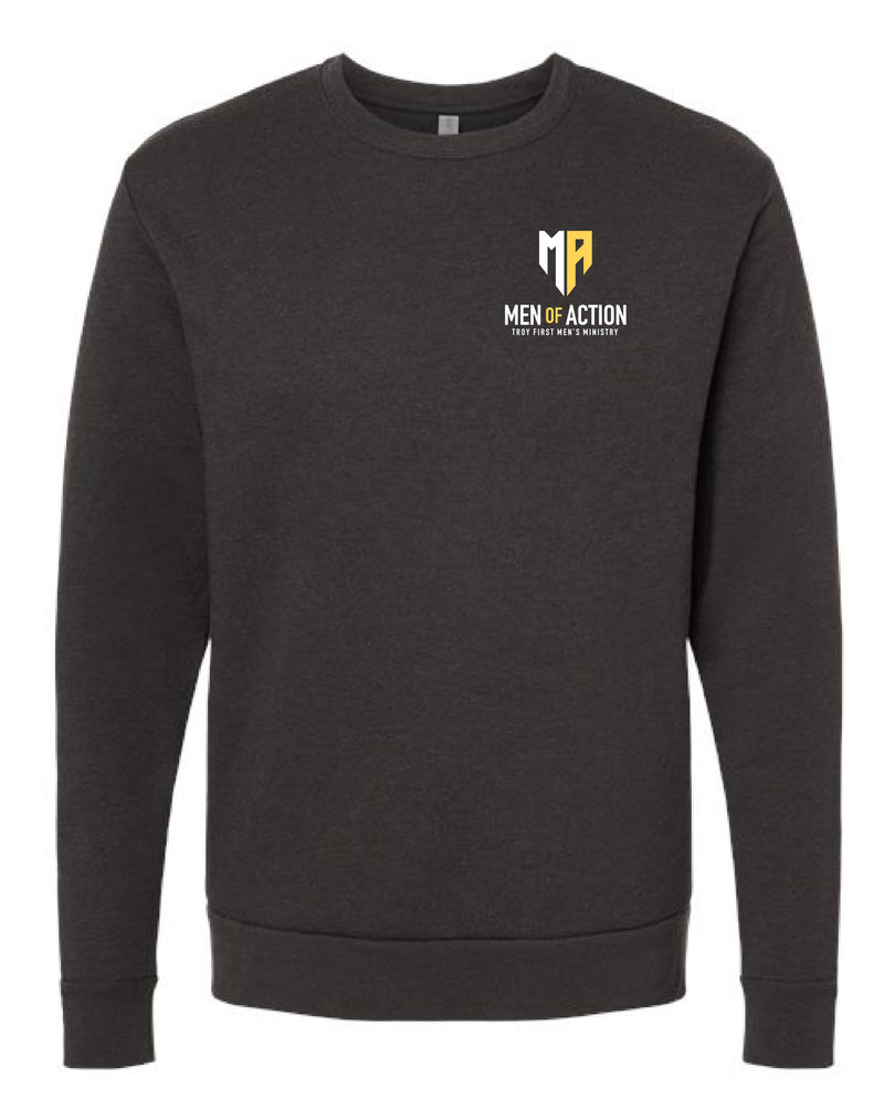 TFBC Men of Action Crewneck Sweatshirt