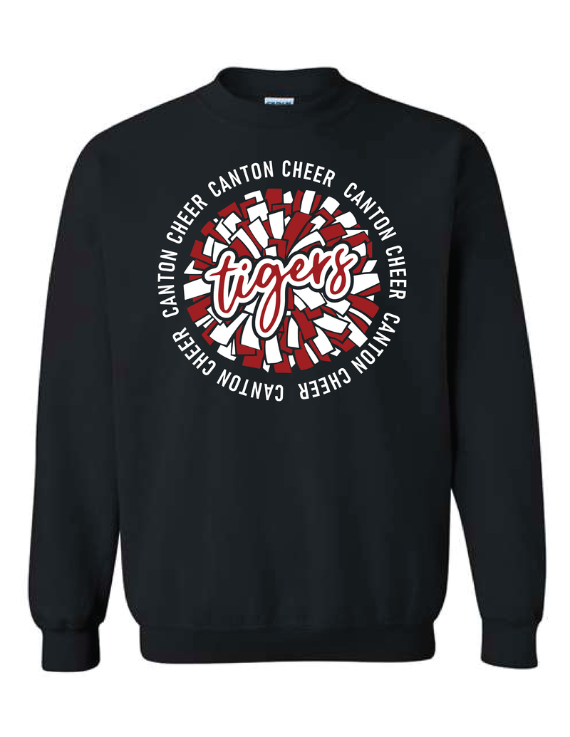 Canton Cheer 2023-2024 Tigers Crewneck Sweatshirt