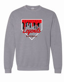 Legends Baseball 9U 2026 Crewneck Sweatshirt