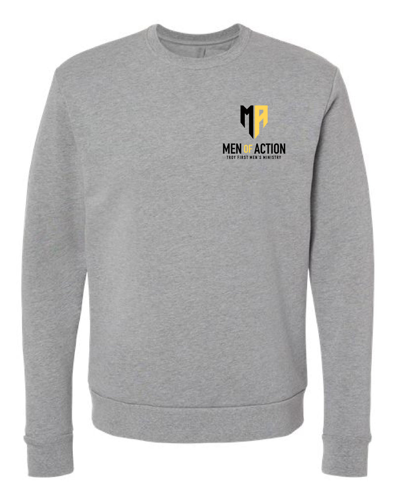 TFBC Men of Action Crewneck Sweatshirt