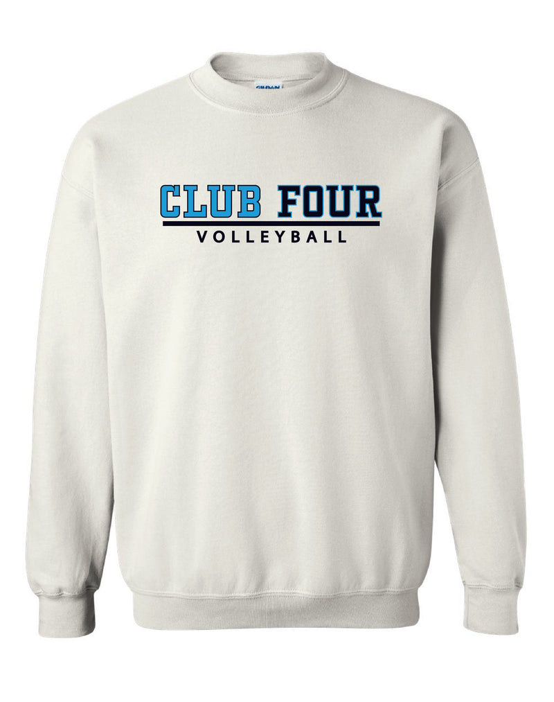 Club Four Volleyball Crewneck Sweatshirt