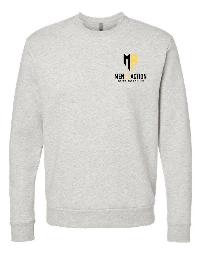 TFBC Men of Action Crewneck Sweatshirt