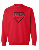 Legends Baseball 9U 2026 Crewneck Sweatshirt