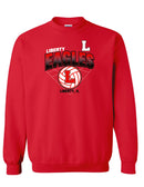 Liberty Volleyball 2026 crewneck