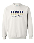 QND Poms 2025 Crewneck Sweatshirt