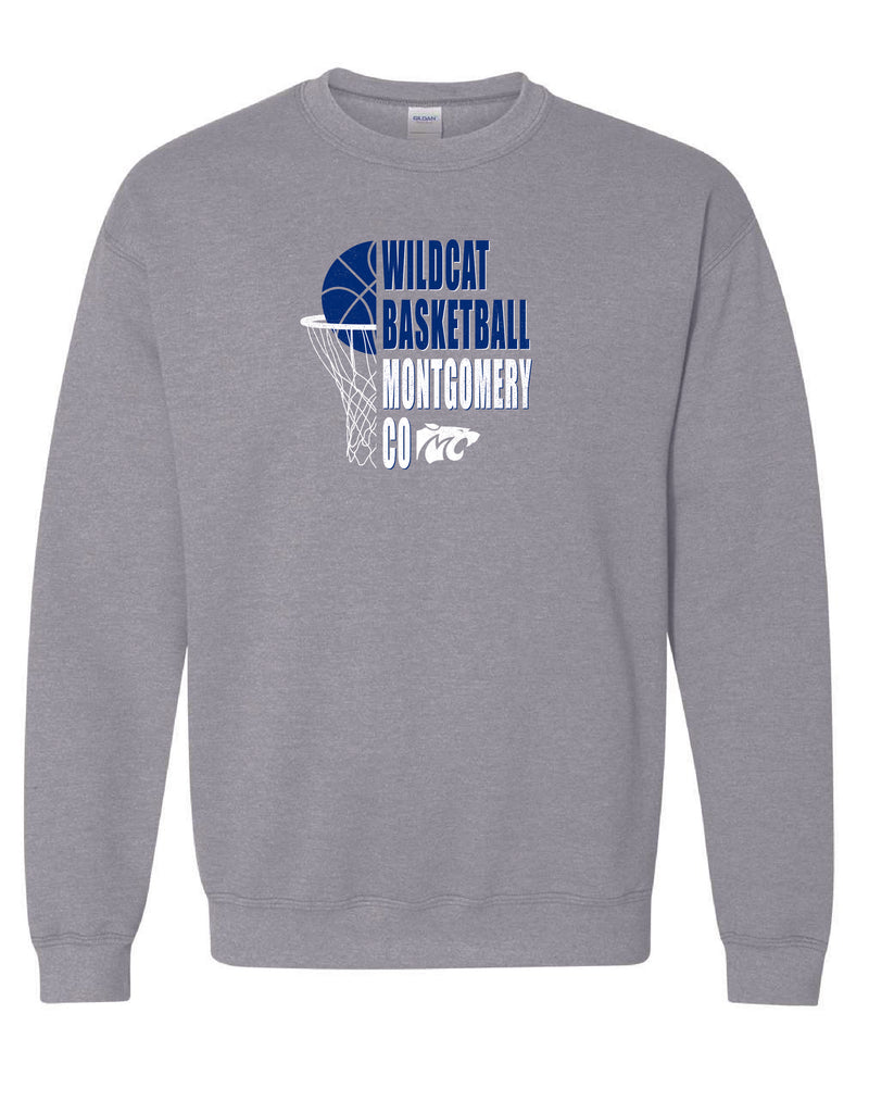 Montgomery County Basketball Crewneck