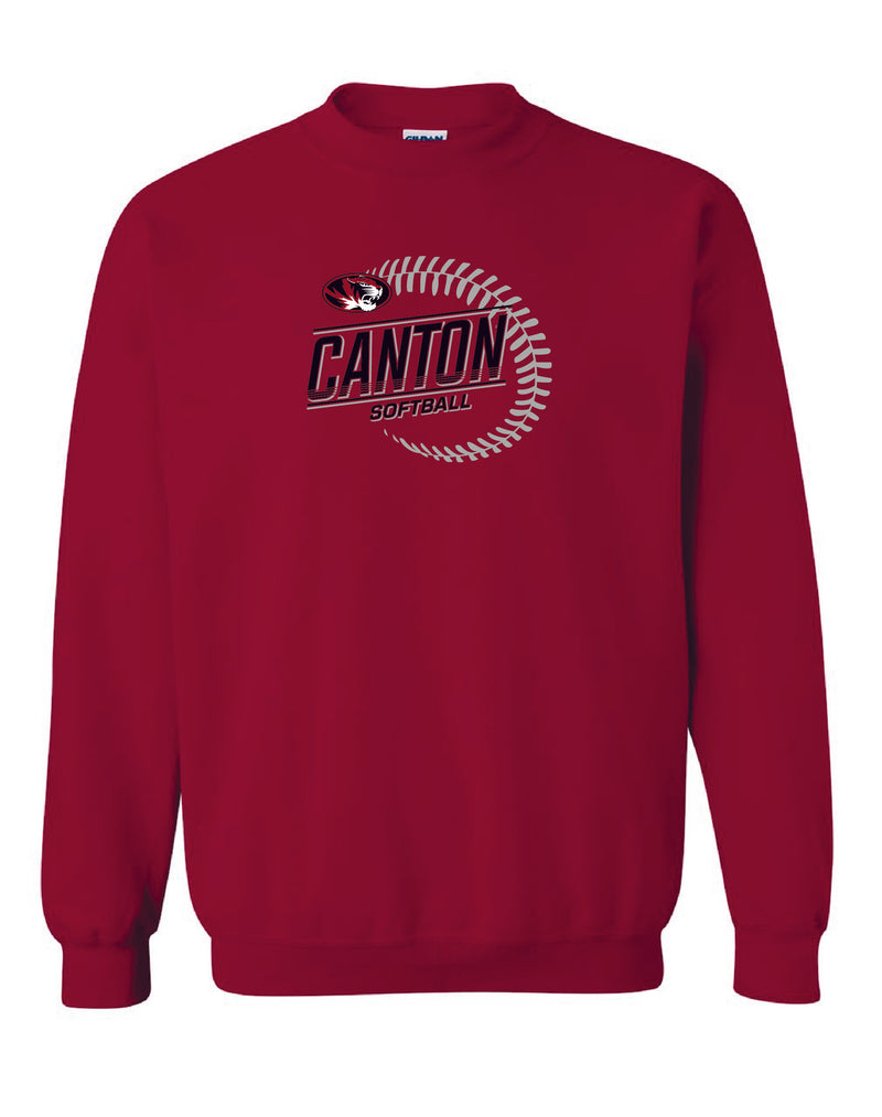 Canton Softball 2024 Crewneck Sweatshirt