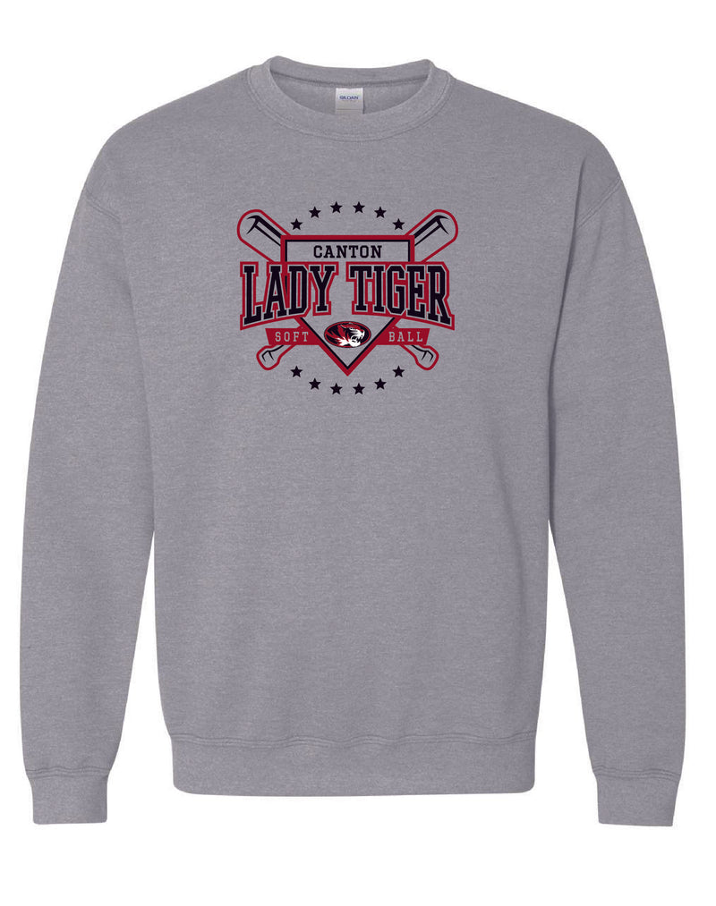 Canton Softball 2024 Crewneck Sweatshirt