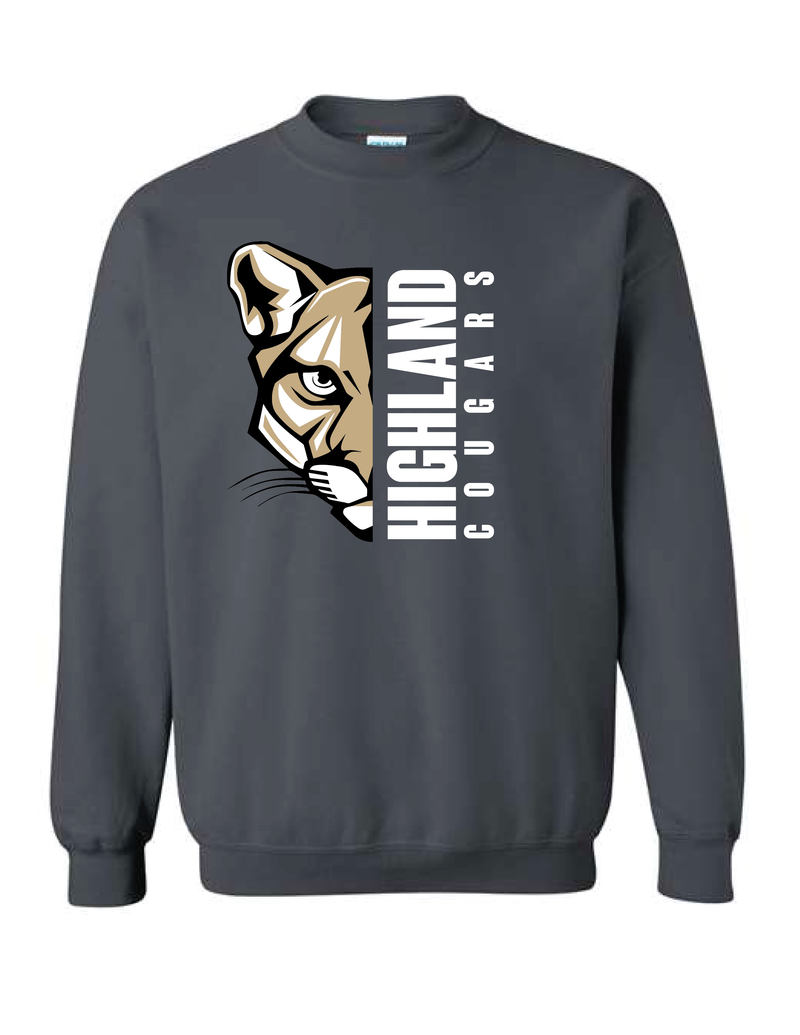 Highland Cougars Crewneck Sweatshirt