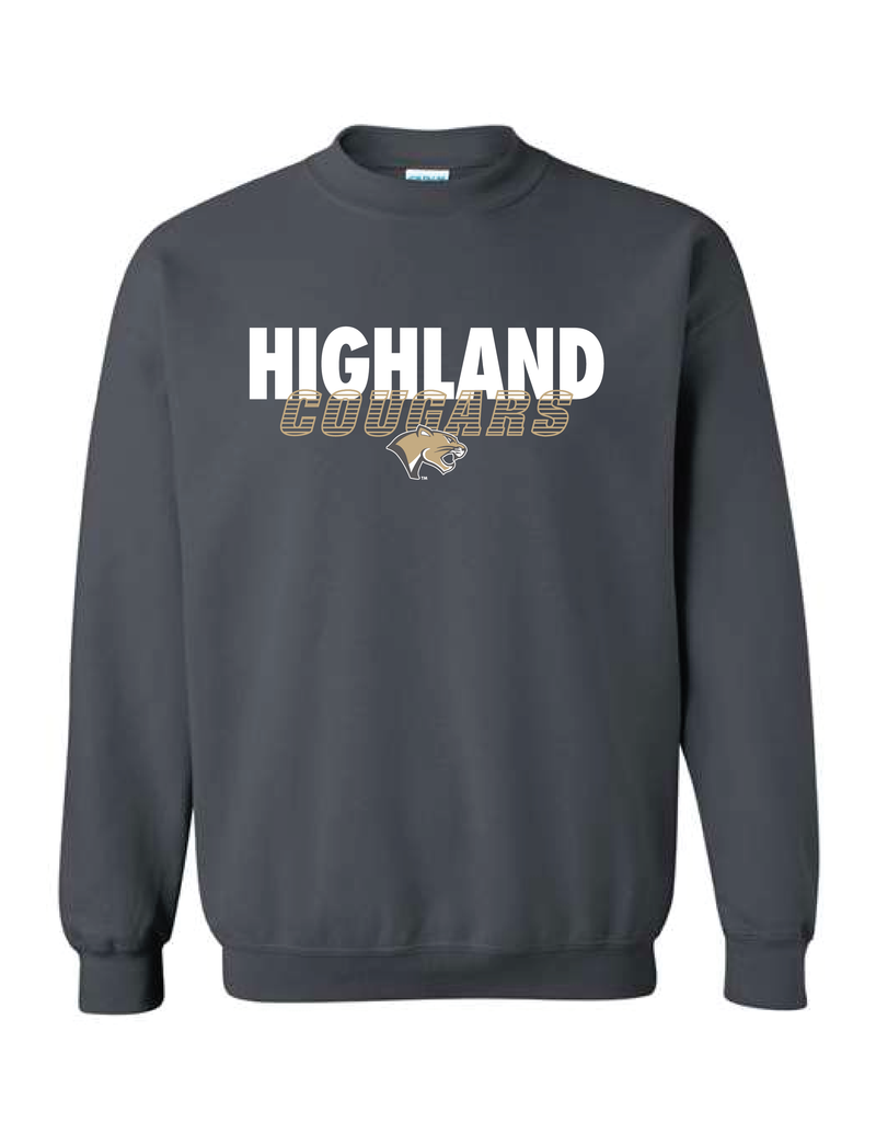 Highland Cougars Crewneck Sweatshirt