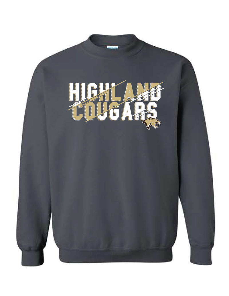 Highland Cougars Crewneck Sweatshirt