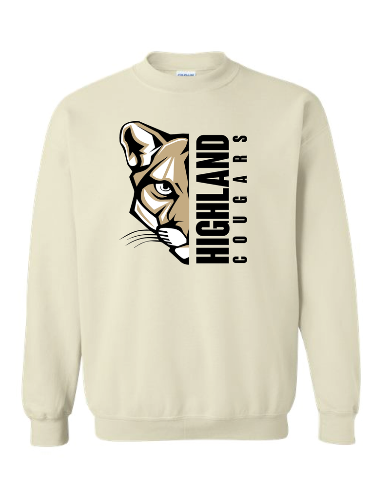 Highland Cougars Crewneck Sweatshirt