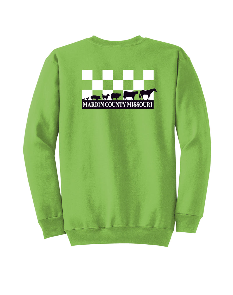 Silver Spurs 4H Crewneck Sweatshirt