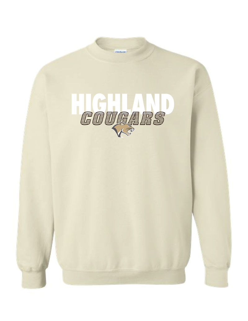 Highland Cougars Crewneck Sweatshirt