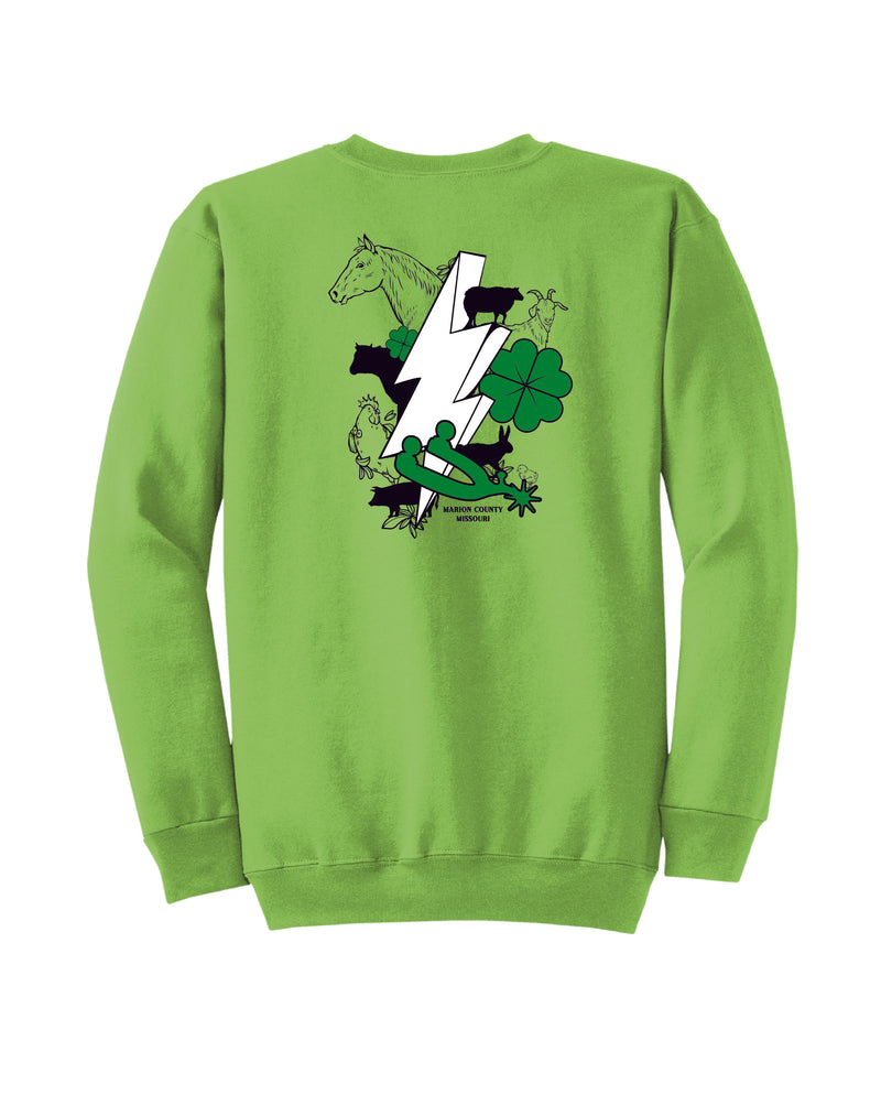 Silver Spurs 4H Crewneck Sweatshirt