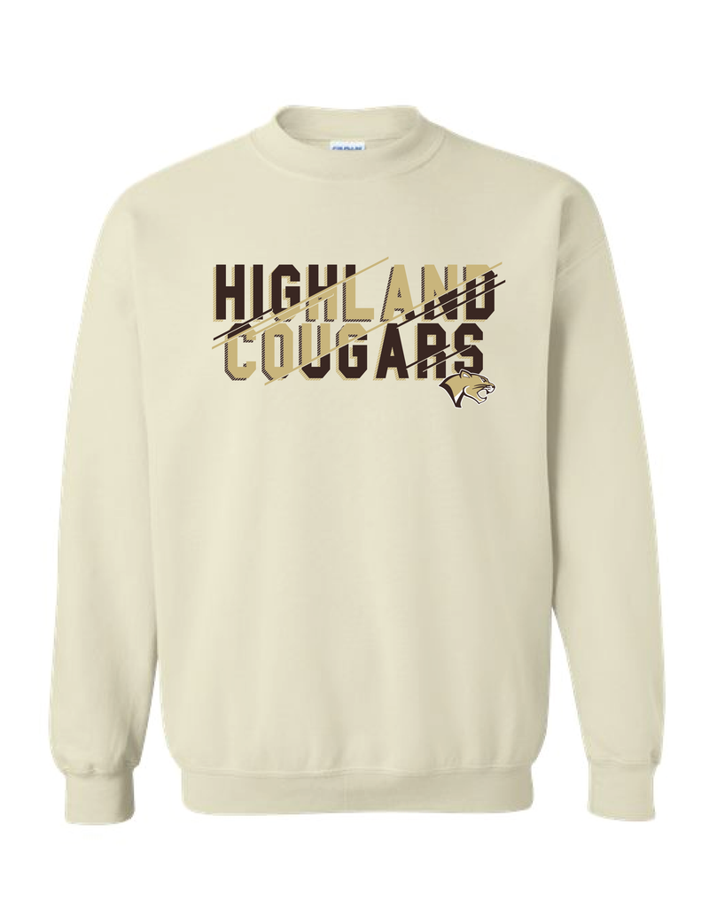 Highland Cougars Crewneck Sweatshirt