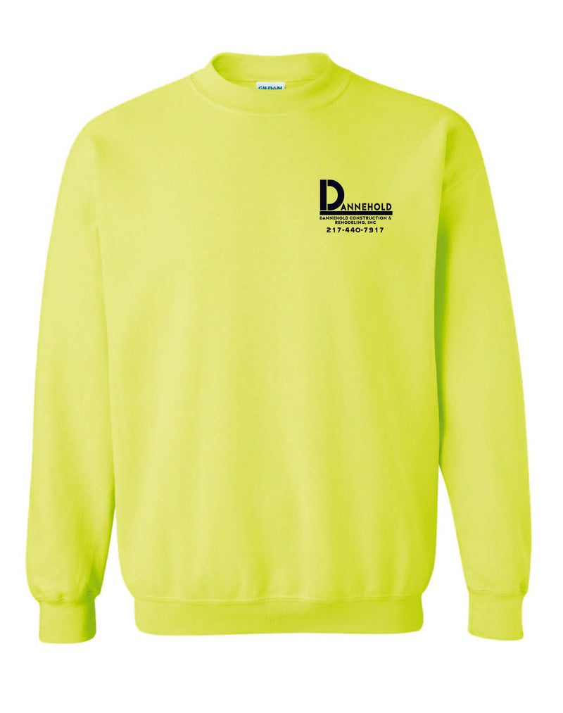 Dannehold Construction Crewneck Sweatshirt