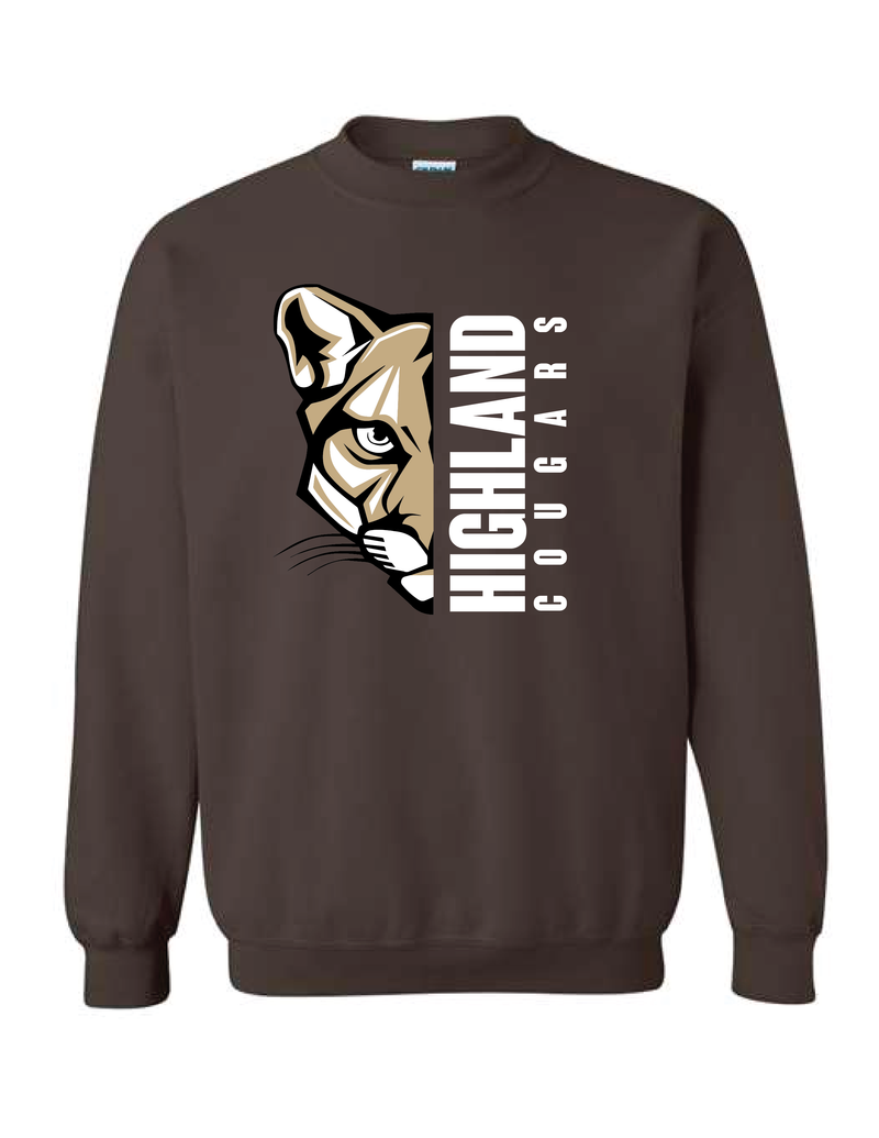 Highland Cougars Crewneck Sweatshirt