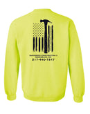 Dannehold Construction Crewneck Sweatshirt