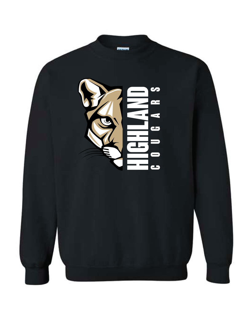 Highland Cougars Crewneck Sweatshirt