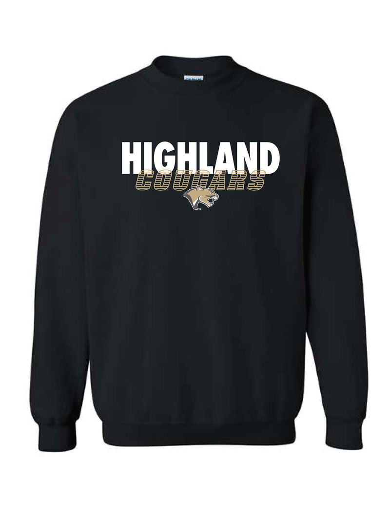 Highland Cougars Crewneck Sweatshirt