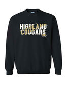 Highland Cougars Crewneck Sweatshirt