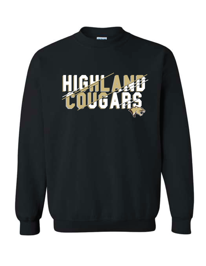 Highland Cougars Crewneck Sweatshirt