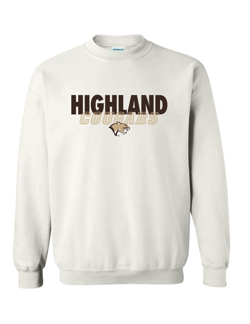 Highland Cougars Crewneck Sweatshirt