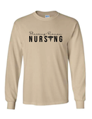 Blessing-Rieman Script Long Sleeve T-Shirt